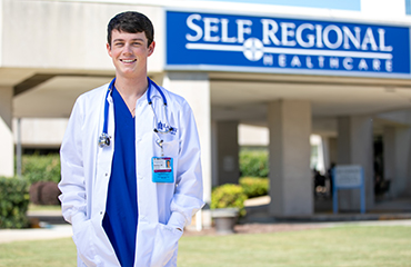 student nurses at hospital