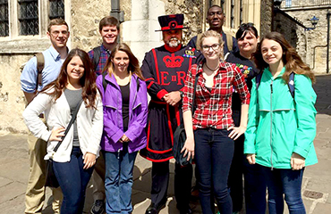 students at Tower of London