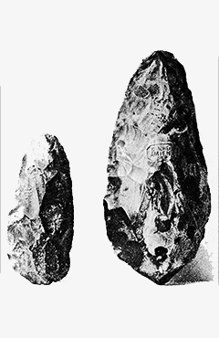 Paleolithic chipped stones