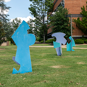 Puzzle Pieces sculpture