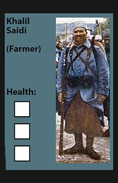 great war simulation card