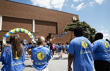 students at Launch into Lander