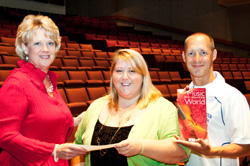 Myra Shaffer, Emily Berry, and Jim Slagle