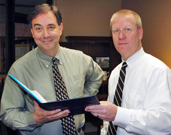 Ralph Patterson and Adam Taylor