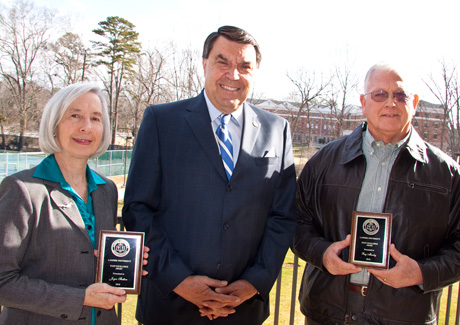 Joyce Shelton, Daniel Ball, and Ray Manley