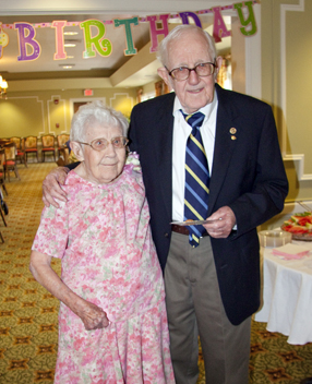 Margaret Scheibler and Ernest Lander
