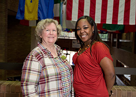 Meredith Uttley and Toi Johnson