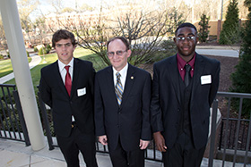 Diego Zegarra, Robert Barrett, and Brandon Felder