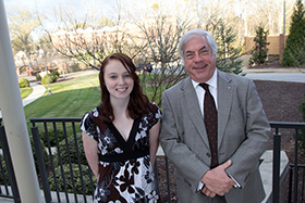 Emily Douglass and Steven Mark