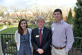 Kandice Bryant, Mike Shurden, and Nathan Bridges