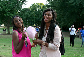 Talesha Seibles and Melanie McCre