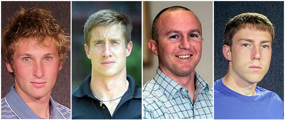 Piers de Gruchy, Cameron Dorn, Jarrod Moody, Dylan Potts