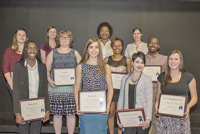 COAH discipline awards winners