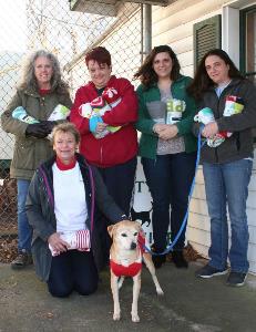 Lander Group Collects Blankets for Dogs