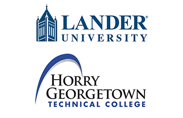 Lander and Horry Georgetown Tech logos