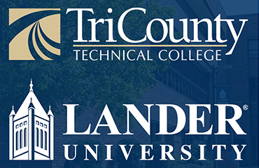 Lander and TCT logos