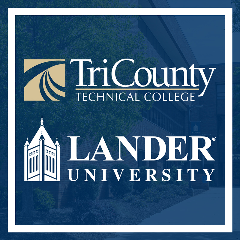 Lander and TCT logos