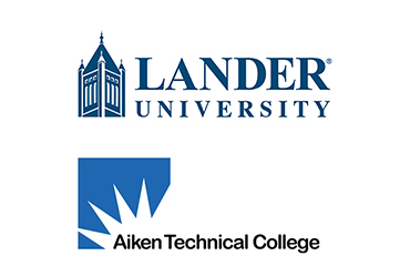 lander and aiken tech logos