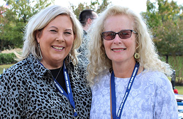 Carol Henderson and Shelby Crowley