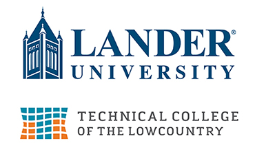 Lander and Technical College of the Lowcountry logos