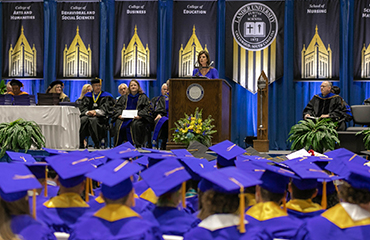 lt governor speaks at commencement