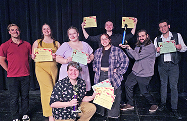 students at South Carolina Speech and Theatre Association’s annual College Festival