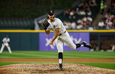 Fraser Ellard pitching