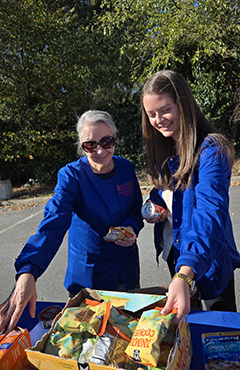 Claire Marie Mensack and Hannah Miles 