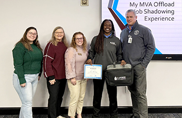 Amani Melendez receives recognition