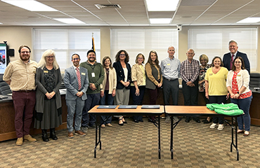 college of education staff honored by Greenwood 50