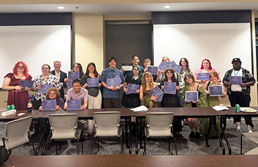 digital media showcase students