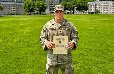 Gus Darden at West Point