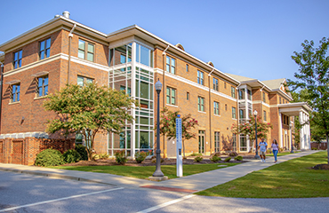 exterior of New Hall